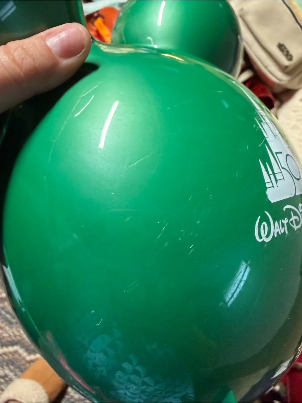 Disney Green 50th Anniversary Mickey Popcorn Bucket